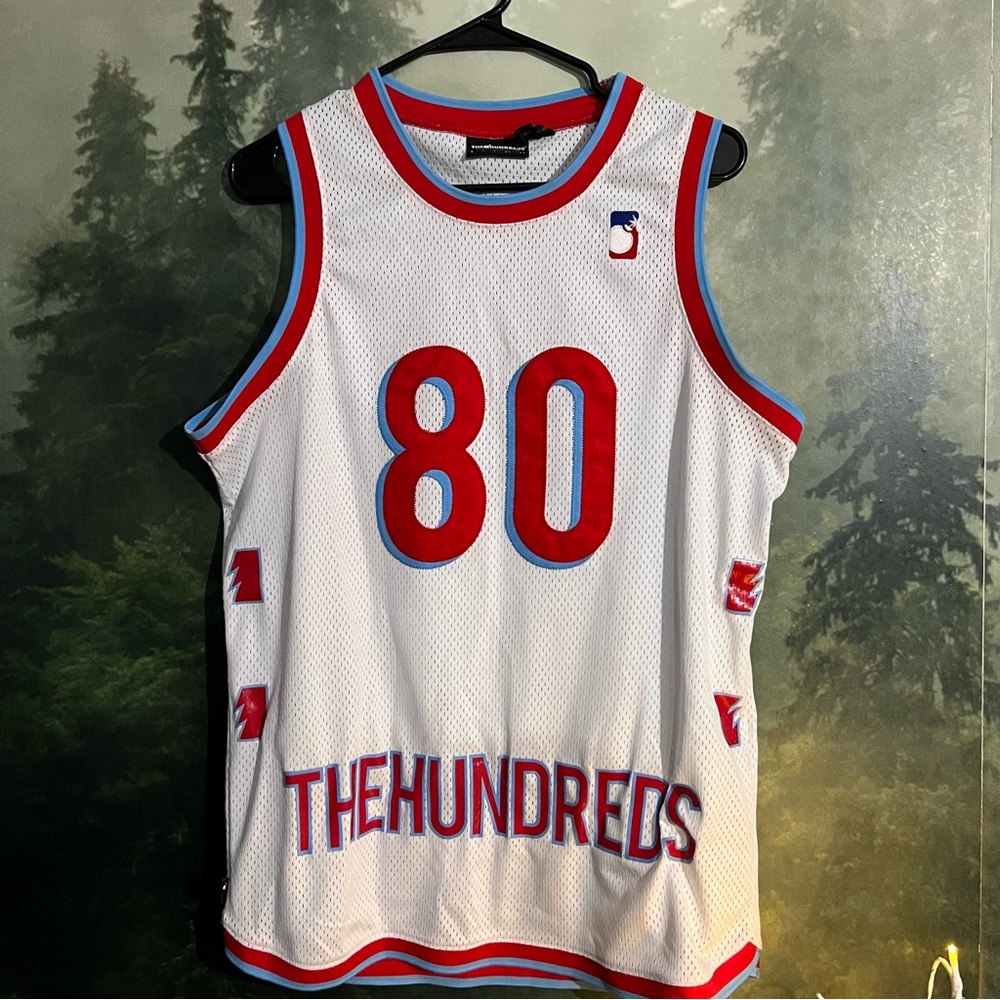 The Hundreds “era” basketball jersey